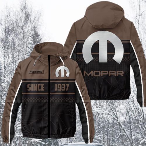 Mopar DMWP0048 Waterproof Jacket Multicolor