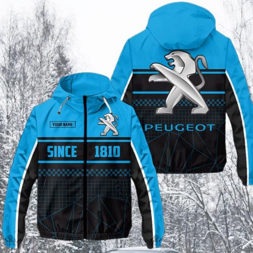 Peugeot DMWP0052 Waterproof Jacket Multicolor