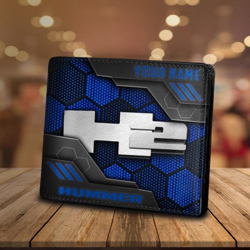 H2 Hummer DMHD1402 Leather Wallet Multicolor