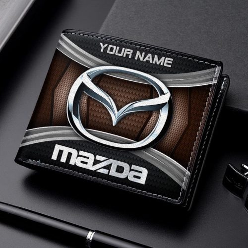 Mazda NNHD0880 3D Leather Wallet Multicolor