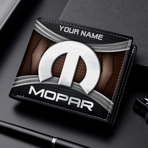 Mopar NNHD0885 3D Leather Wallet Multicolor