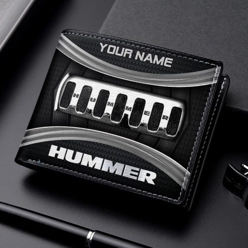 Hummer NNHD0868 3D Leather Wallet Multicolor