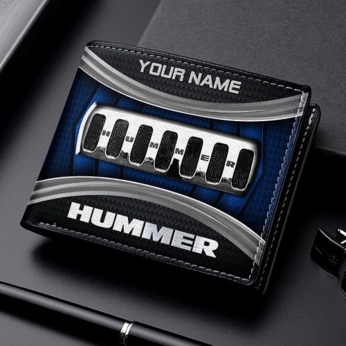 Hummer NNHD0868 3D Leather Wallet Multicolor