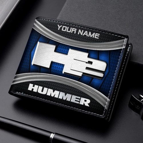 H2 Hummer NNHD0864 3D Leather Wallet Multicolor