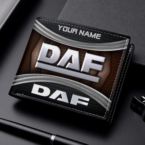 DAF NNHD0856 3D Leather Wallet Multicolor