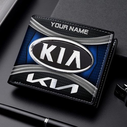 Kia NNHD0873 3D Leather Wallet Multicolor