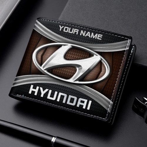 Hyundai NNHD0869 3D Leather Wallet Multicolor