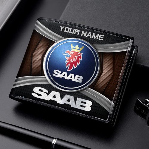 Saab NNHD0897 3D Leather Wallet Multicolor