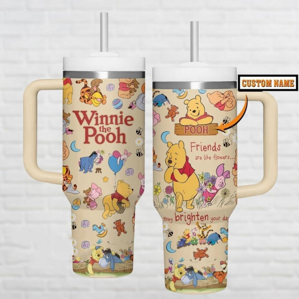 Disney Winnie-the-Pooh Stainless Steel Tumbler 40oz