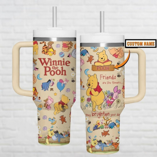 Disney Winnie-the-Pooh Stainless Steel Tumbler 40oz