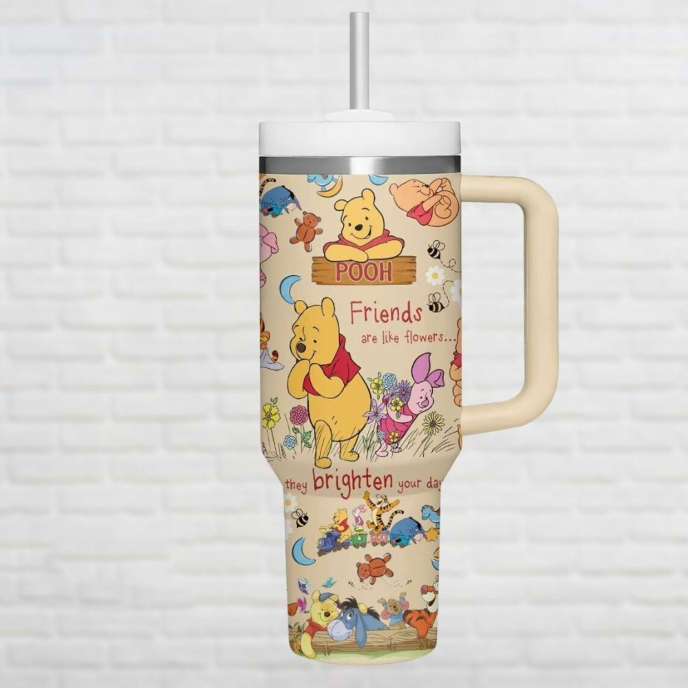 Disney Winnie-the-Pooh Stainless Steel Tumbler 40oz