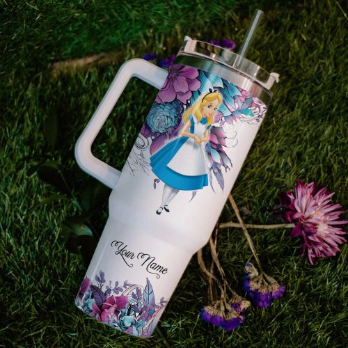 Disney Alice In Wonderland Stainless Steel Tumbler 40oz