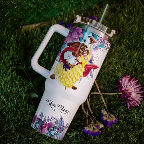 Disney Beauty and the Beast Stainless Steel Tumbler 40oz