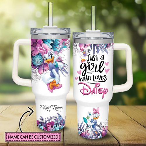 Disney Just A Girl Loves Daisy Stainless Steel Tumbler 40oz