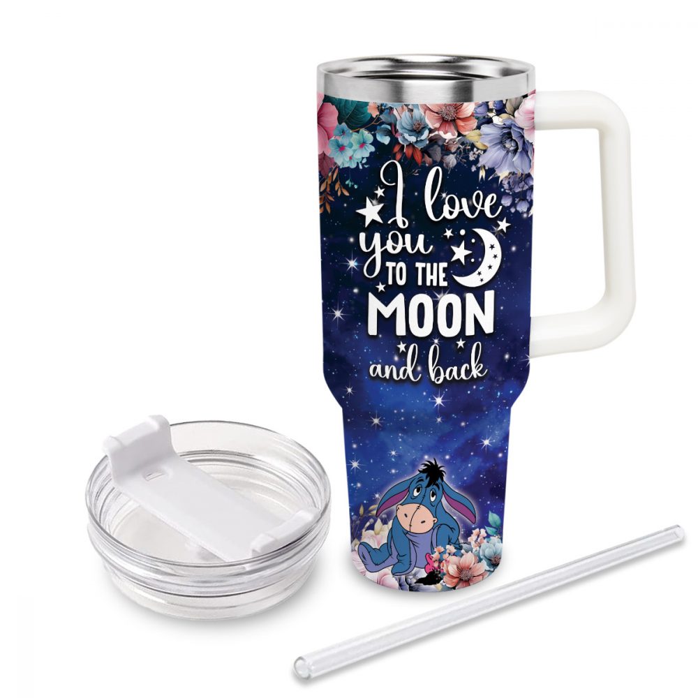 Disney Winnie The Pooh Eeyore Tumbler 40oz