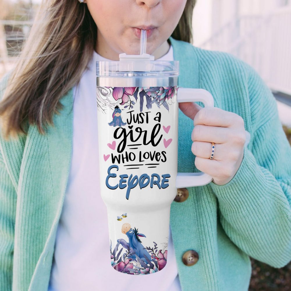 Disney Winnie The Pooh Eeyore Tumbler 40oz