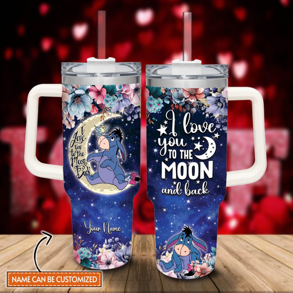 Disney Winnie The Pooh Eeyore Tumbler 40oz
