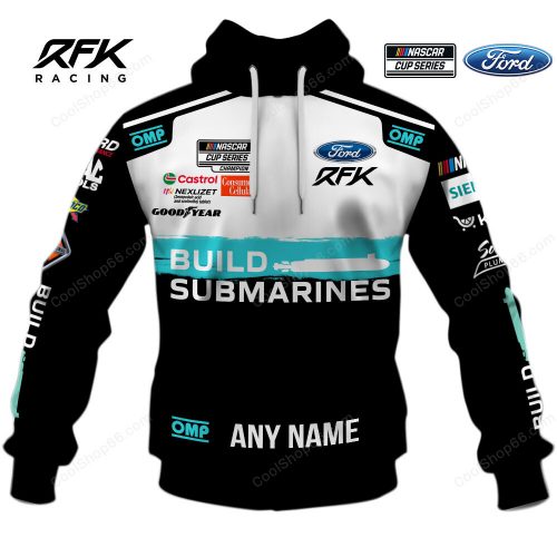 RFK Racing Brad Keselowski | Premium Car Racing 3D Printed Apparels