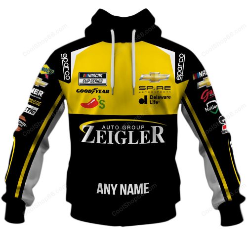 Spire Motorsports Carson Hocevar | Premium Car Racing 3D Printed Apparels