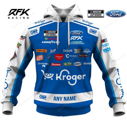 RFK Racing Ryan Preece | Premium Car Racing 3D Printed Apparels