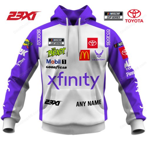 23XI Racing Tyler Reddick | Premium Car Racing 3D Printed Apparels