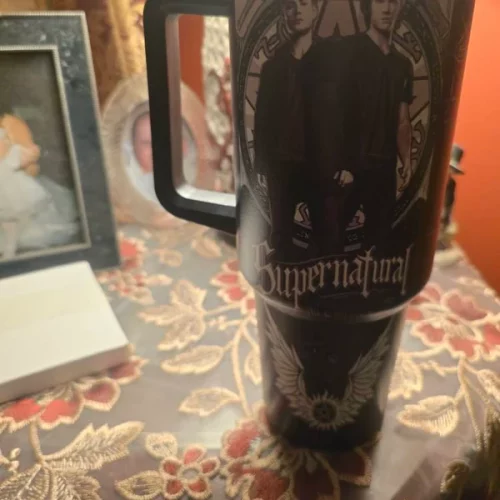 Supernatural 40oz Handle Tumbler NNHM1012 photo review
