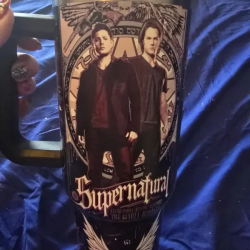 Supernatural 40oz Handle Tumbler NNHM1012 photo review