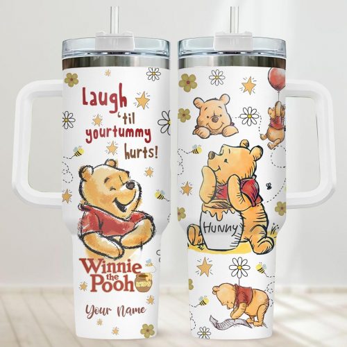 Winnie The Pooh 40oz Handle Tumbler NNHM1009