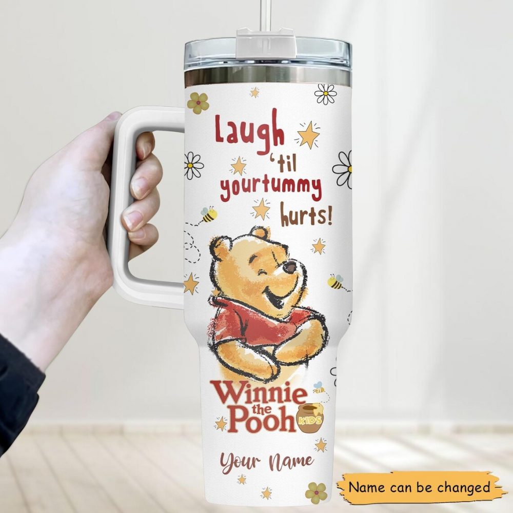 Winnie The Pooh 40oz Handle Tumbler NNHM1009
