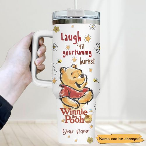 Winnie The Pooh 40oz Handle Tumbler NNHM1009