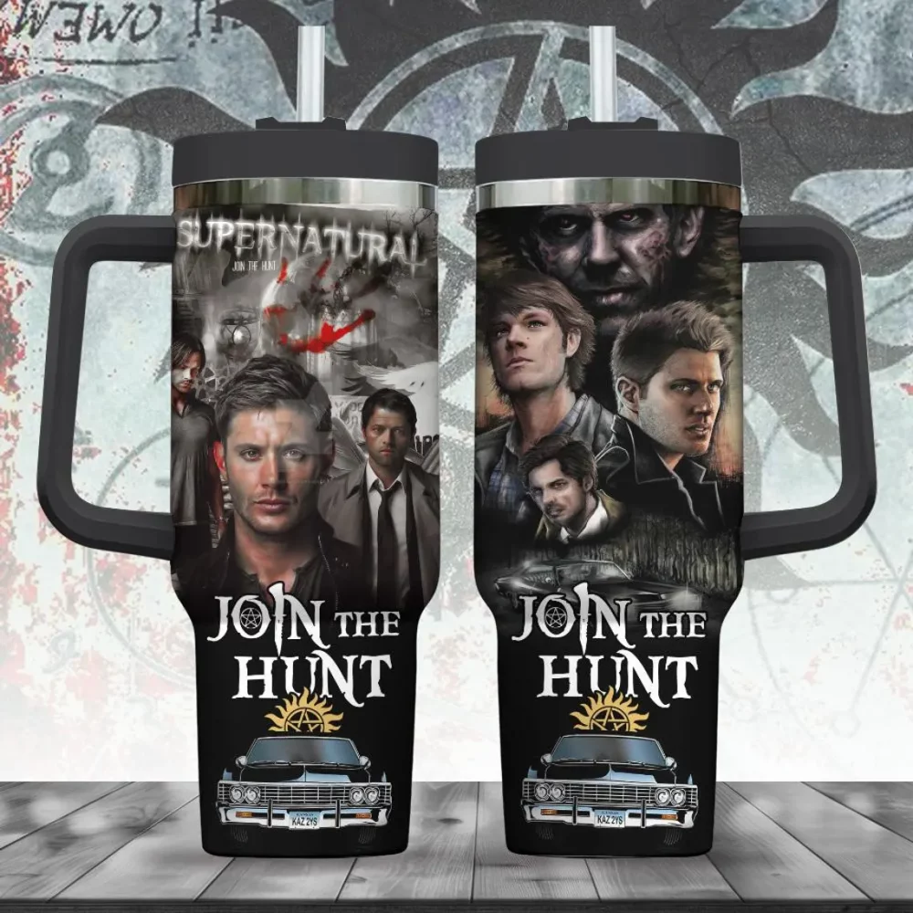 Supernatural 40oz Handle Tumbler NNHM1019