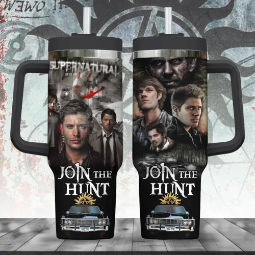Supernatural 40oz Handle Tumbler NNHM1019