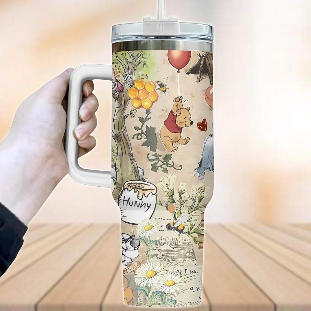 Disney Winnie-the-Pooh Stainless Steel Tumbler 40oz