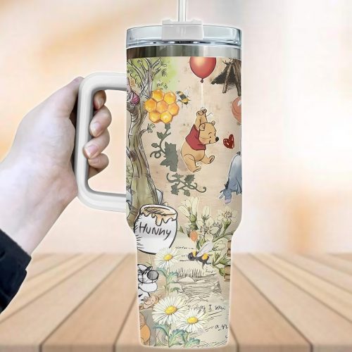 Disney Winnie-the-Pooh Stainless Steel Tumbler 40oz