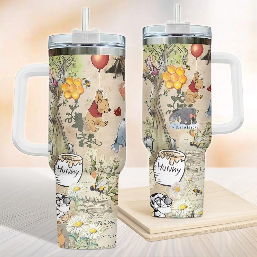 Disney Winnie-the-Pooh Stainless Steel Tumbler 40oz
