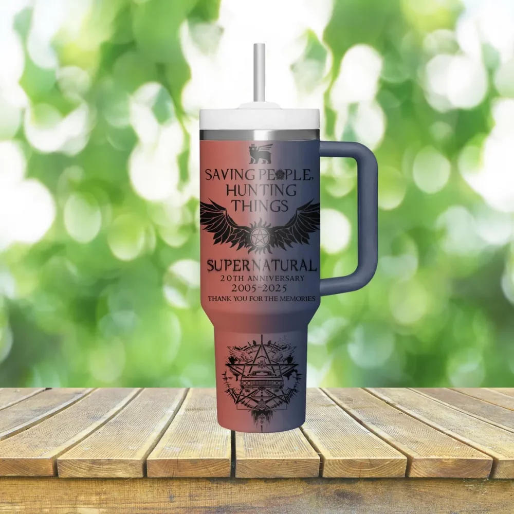 Supernatural 40oz Handle Tumbler NNHM1016