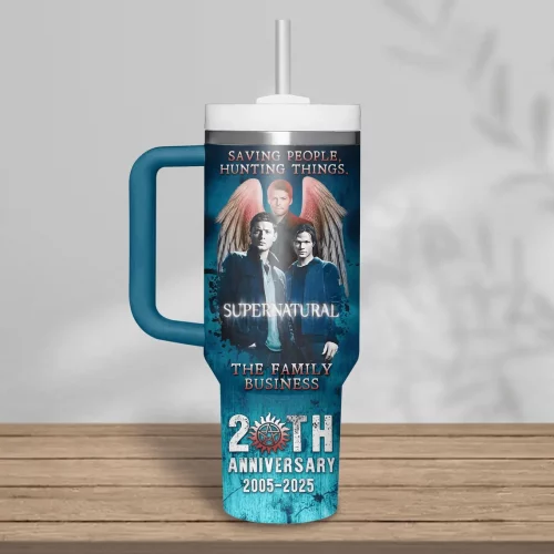 Supernatural 40oz Handle Tumbler NNHM1011