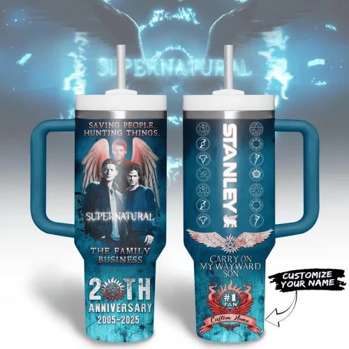 Supernatural 40oz Handle Tumbler NNHM1011