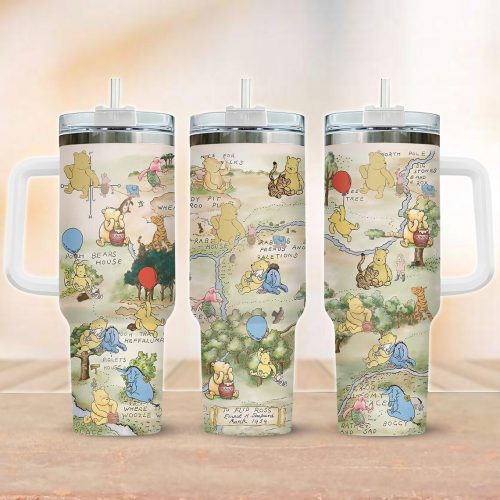 Disney Winnie-the-Pooh Stainless Steel Tumbler 40oz