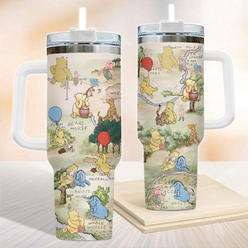 Disney Winnie-the-Pooh Stainless Steel Tumbler 40oz