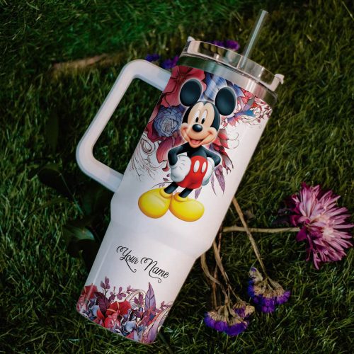 Just A Girl Who Loves Mickey Tumbler 40oz