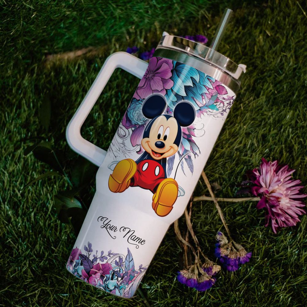 Just A Girl Who Loves Mickey Tumbler 40oz