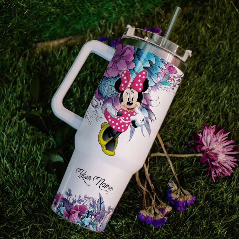 Just A Girl Loves Minnie Tumbler 40oz