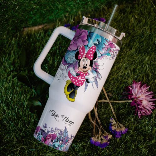 Just A Girl Loves Minnie Tumbler 40oz
