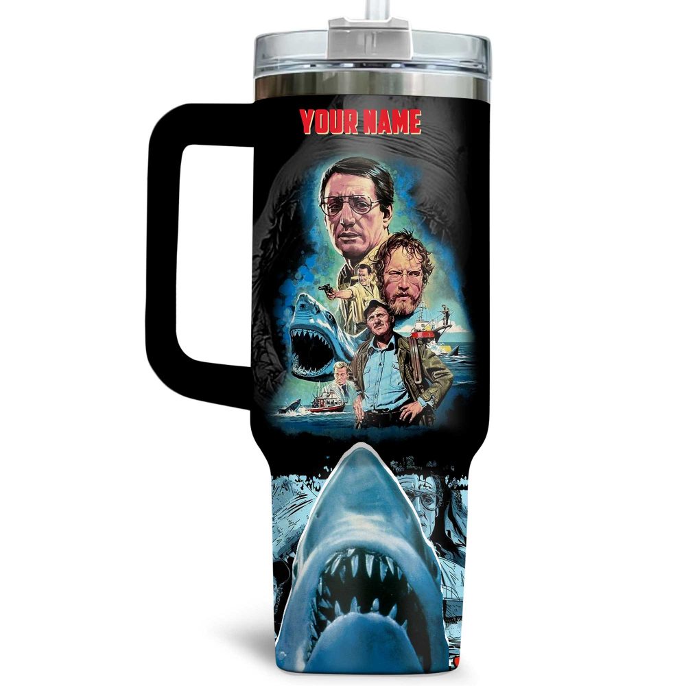 Jaws 1975 40oz Handle Tumbler NNHM1007