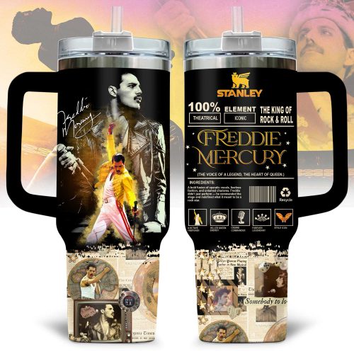 Freddie Mercury 40oz Handle Tumbler NNHM1003
