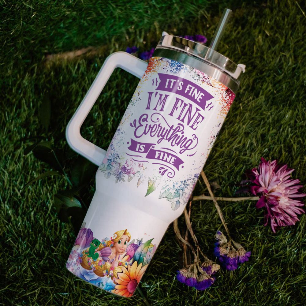 Disney Rapunzel Princess Stainless Steel Tumbler 40oz
