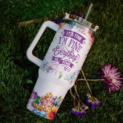 Disney Rapunzel Princess Stainless Steel Tumbler 40oz