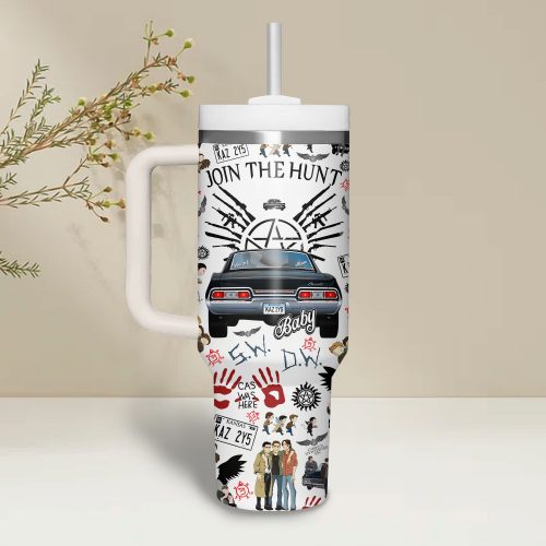 Supernatural 40oz Handle Tumbler NNHM1010