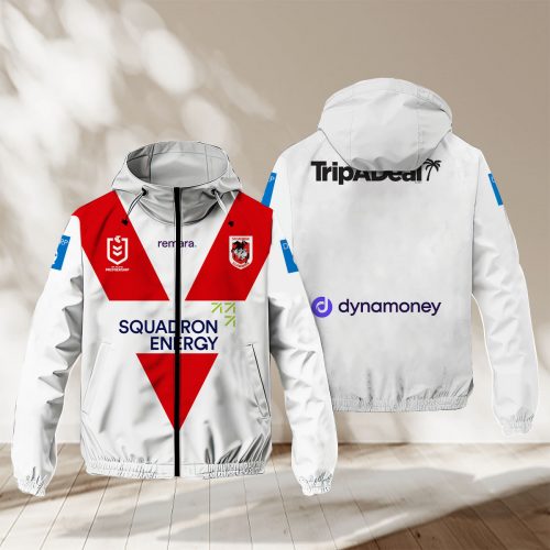 St. George Illawarra Dragons Waterproof Jacket PURRJ234